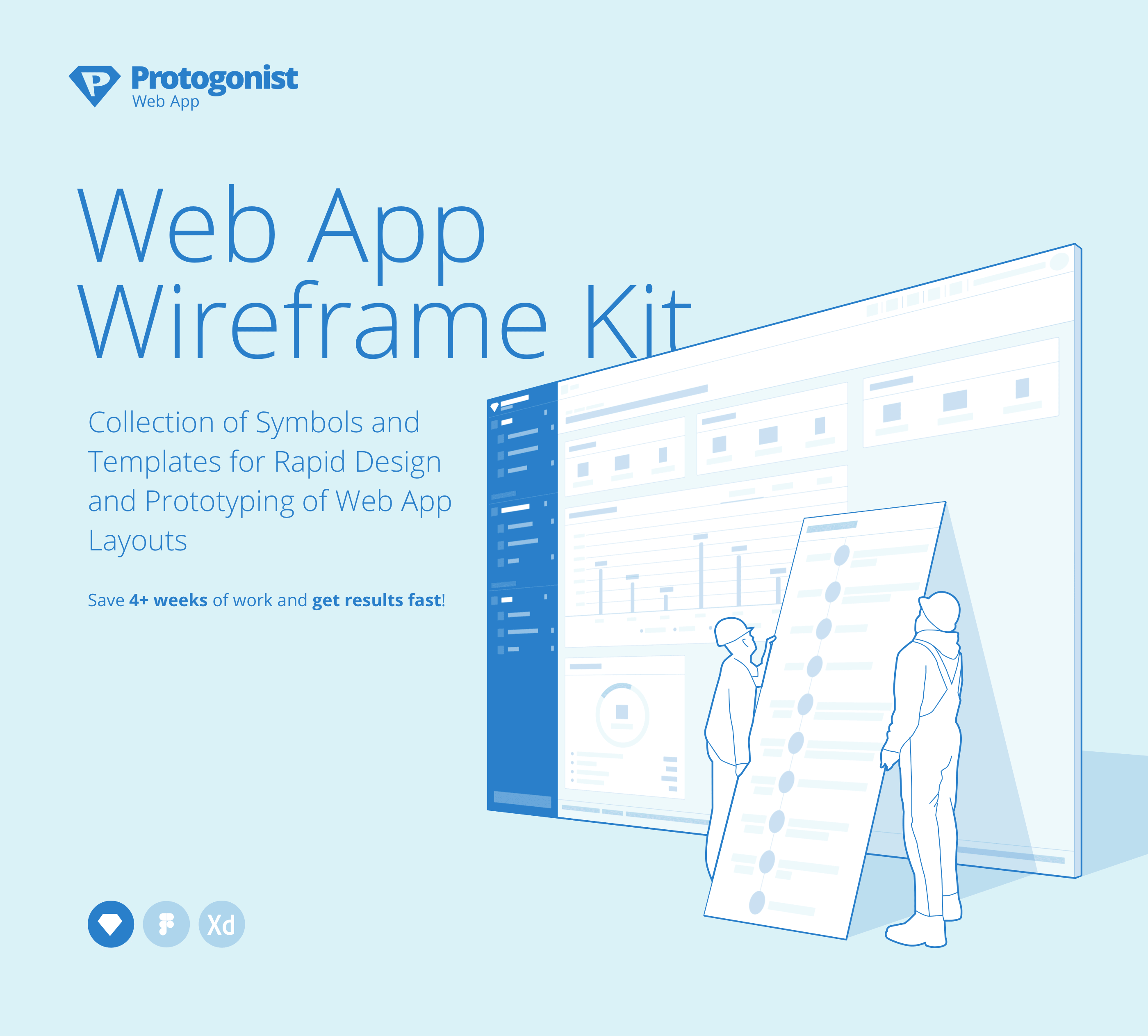 web app wireframing prototype